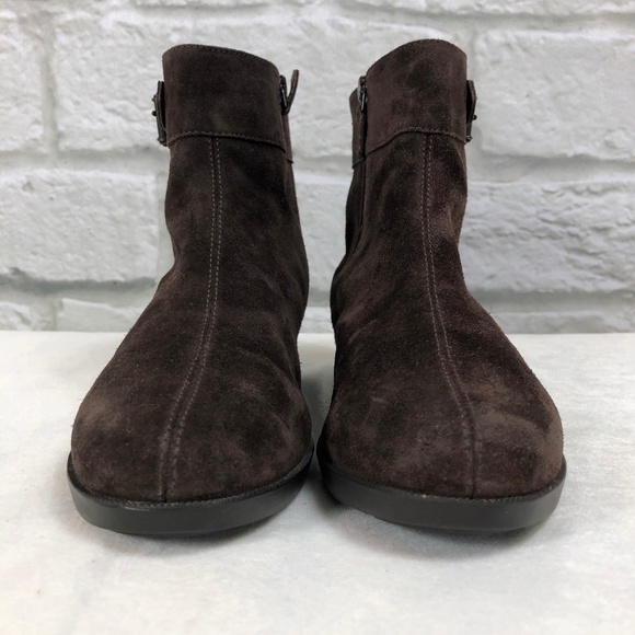 cole haan nike air boots brown